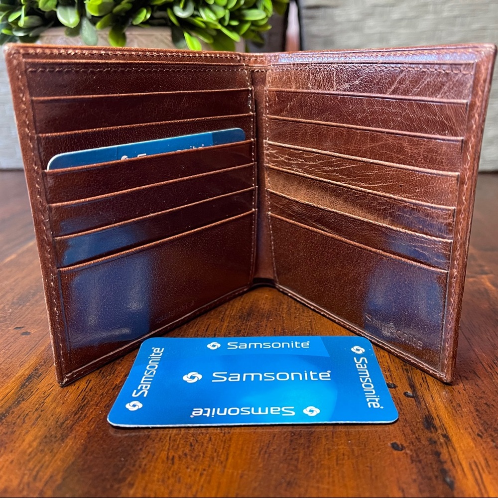 Samsonite genuine leather wallet